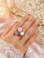 Preciosa Fioritura Floral Impression Ring