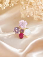 Preciosa Fioritura Floral Impression Ring