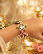 Stile Sovrano Raksha Bandhan Heritage Rakhi Bracelet Watch for Brother | Premium Designer Rakhi Watch | Rakhi Utsav Collection