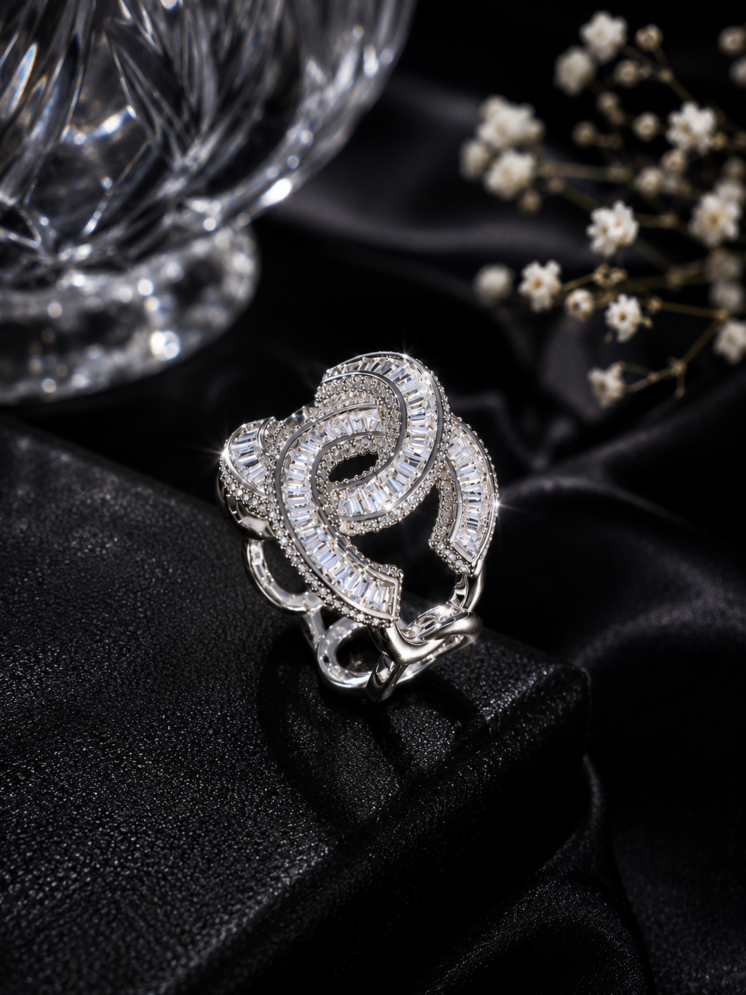 Spirali Serena Woven Radiance Ring