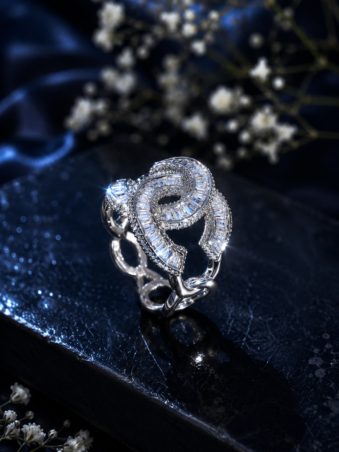 Spirali Serena Woven Radiance Ring