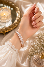 Aurora Channelled Bracelet – A Luminous Alliance in Dual Tones