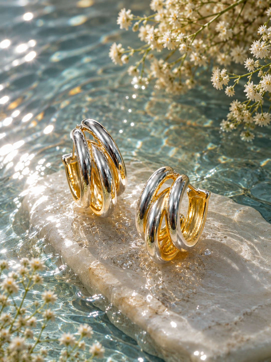 Aurora Hoop Earrings