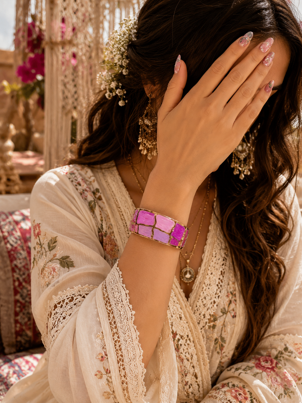 Aurora Panelled Bracelet