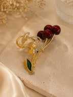 Cerise Royale Cherry Hair Clutcher for women